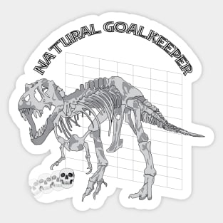 Natural Goalkeeper Sticker